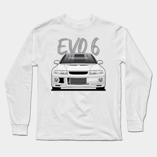 Lancer Evolution VI Long Sleeve T-Shirt by squealtires